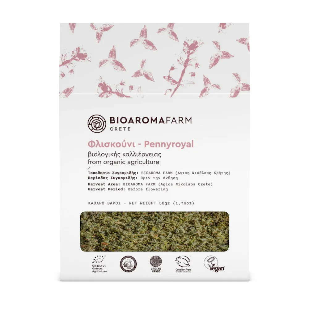 Cretan Pennyroyal from organic agriculture