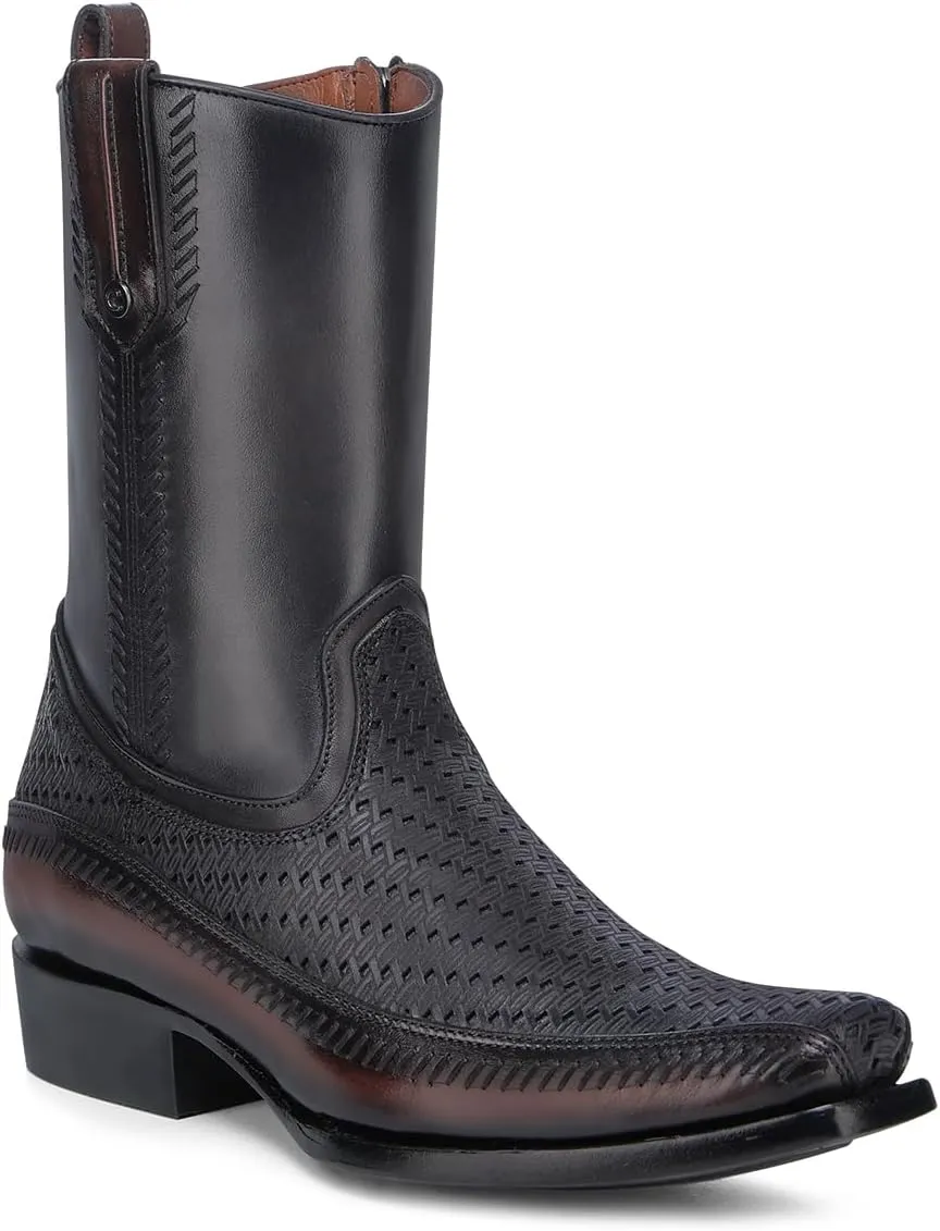 Cuadra Boot for Men in Genuine Bovine Leather Black 1J3LRS