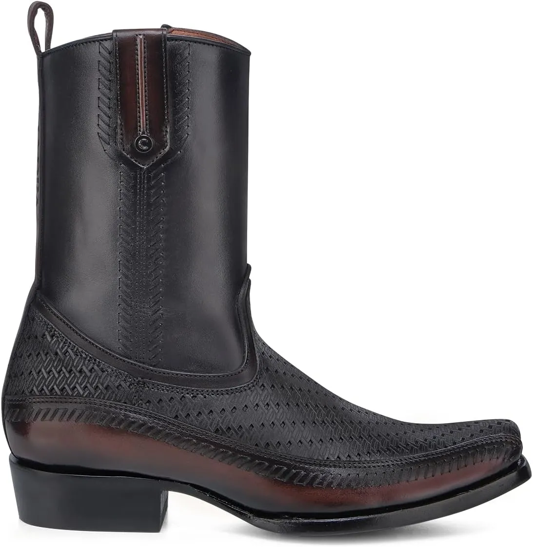 Cuadra Boot for Men in Genuine Bovine Leather Black 1J3LRS