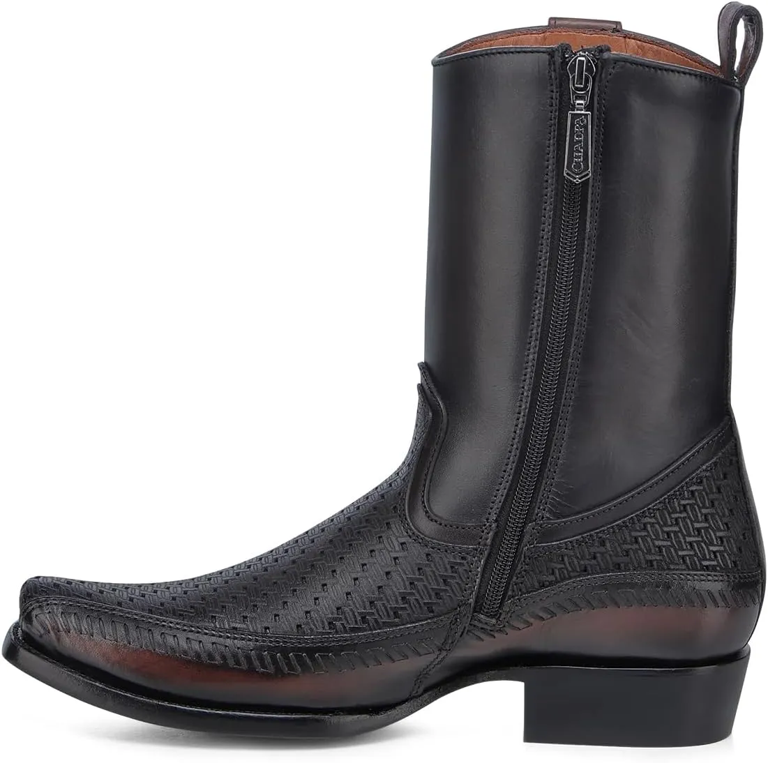 Cuadra Boot for Men in Genuine Bovine Leather Black 1J3LRS