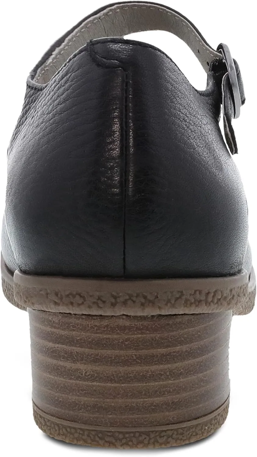 Dansko Women's Deena Mary Jane - Waterproof Leather with Rubber Outsole and Leather Stacked Heel for Long-Lasting Style in Any Weather Natural Arch Technology for Added Support