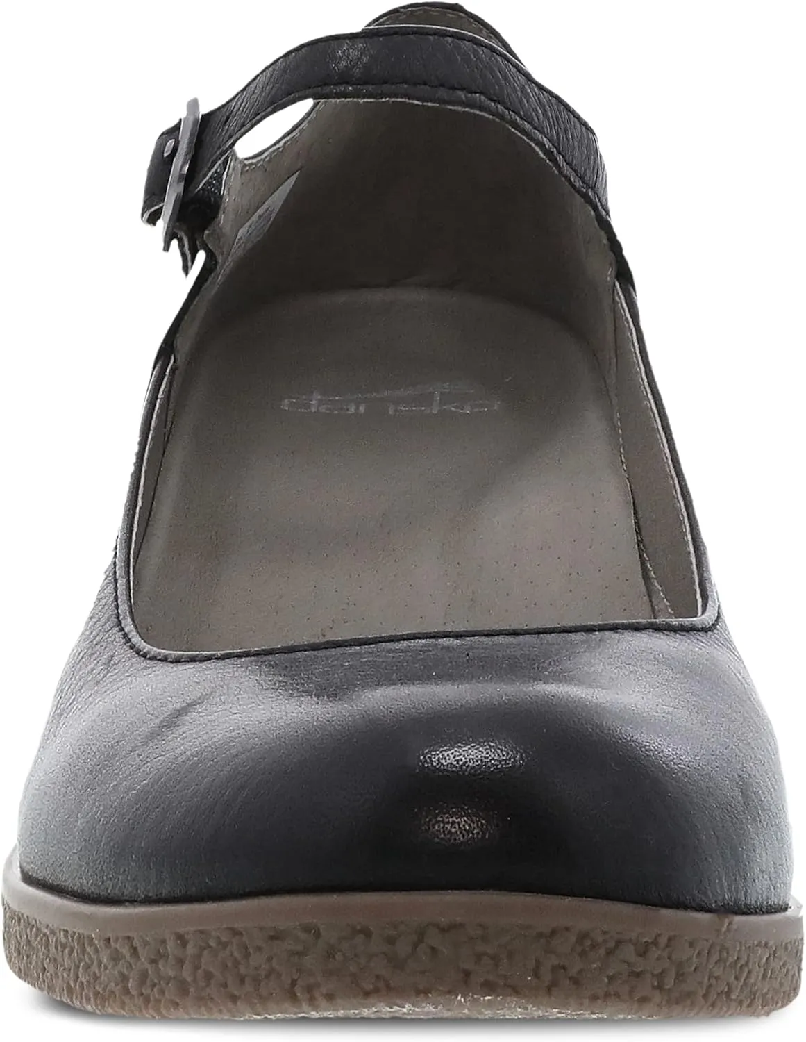 Dansko Women's Deena Mary Jane - Waterproof Leather with Rubber Outsole and Leather Stacked Heel for Long-Lasting Style in Any Weather Natural Arch Technology for Added Support