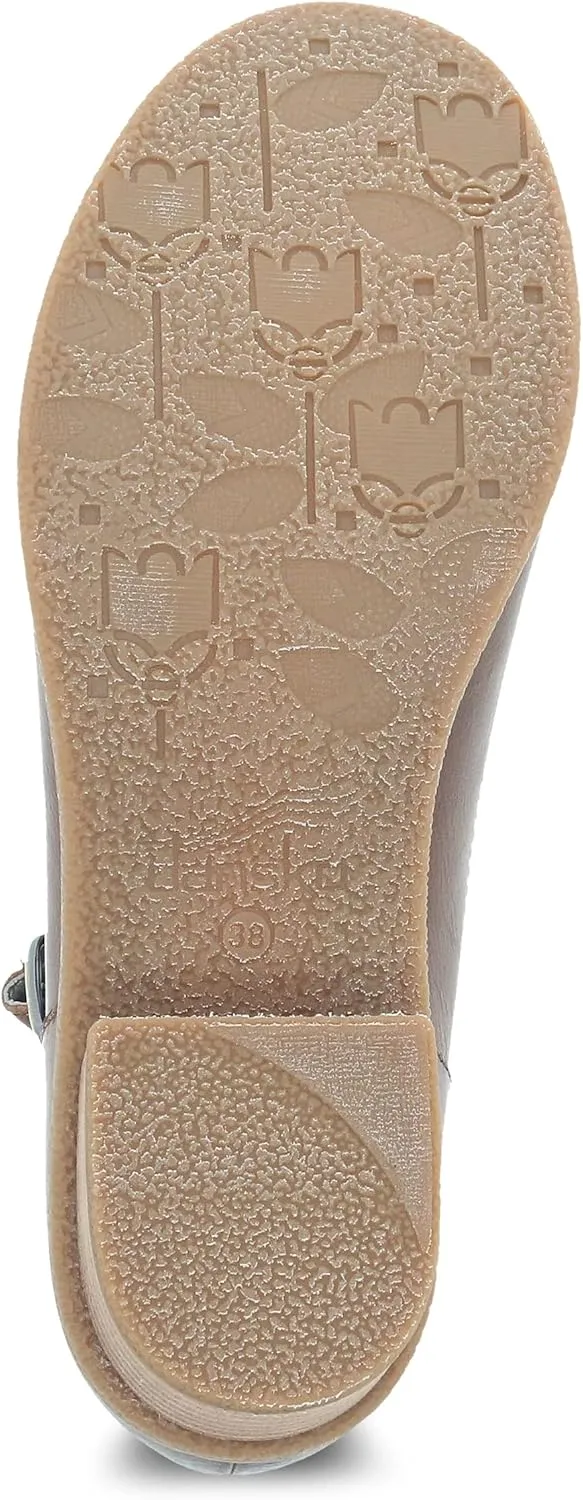 Dansko Women's Deena Mary Jane - Waterproof Leather with Rubber Outsole and Leather Stacked Heel for Long-Lasting Style in Any Weather Natural Arch Technology for Added Support