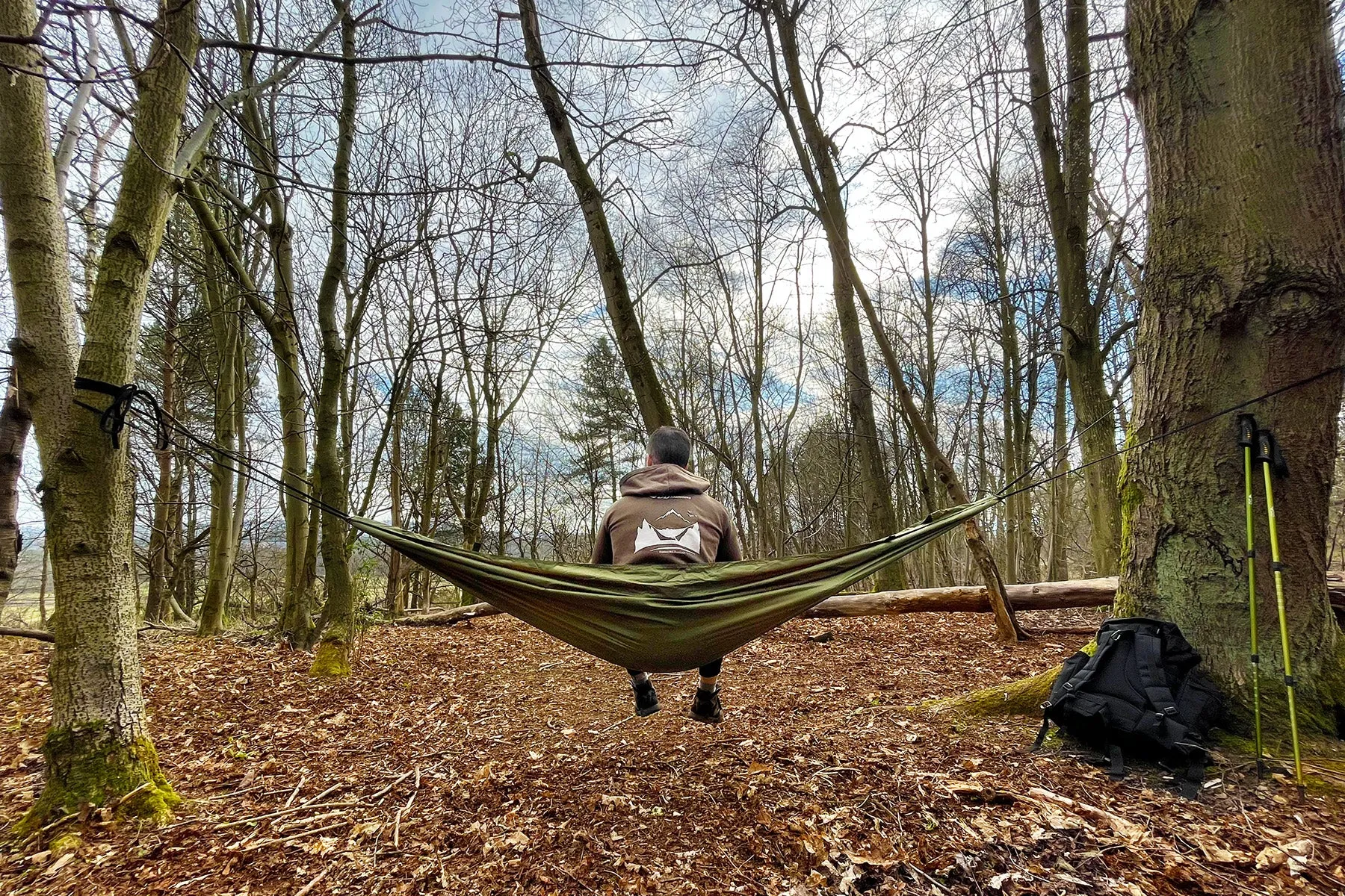 DD Recycled - Camping Hammock - Olive Drab