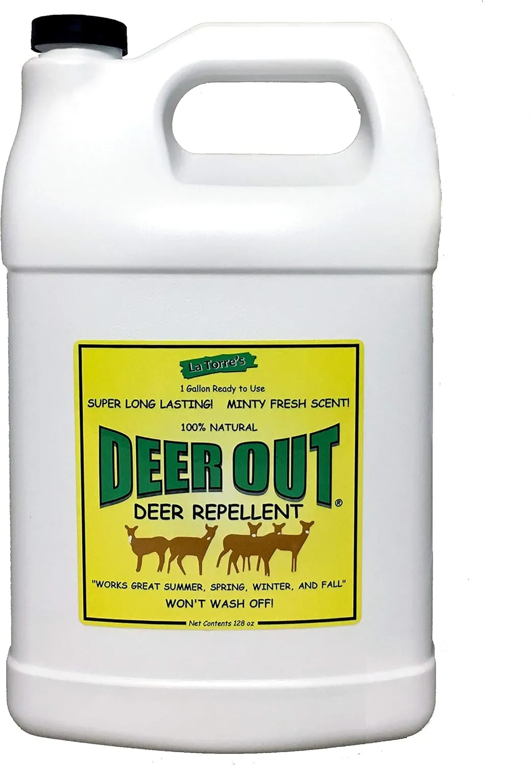 DEER OUT® 1 Gallon Ready-to-Use Refill - Deer Repellent.