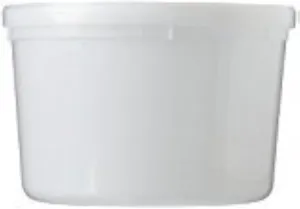Deli Food Storage Containers with Lid, 64-Ounce, 16-Pack