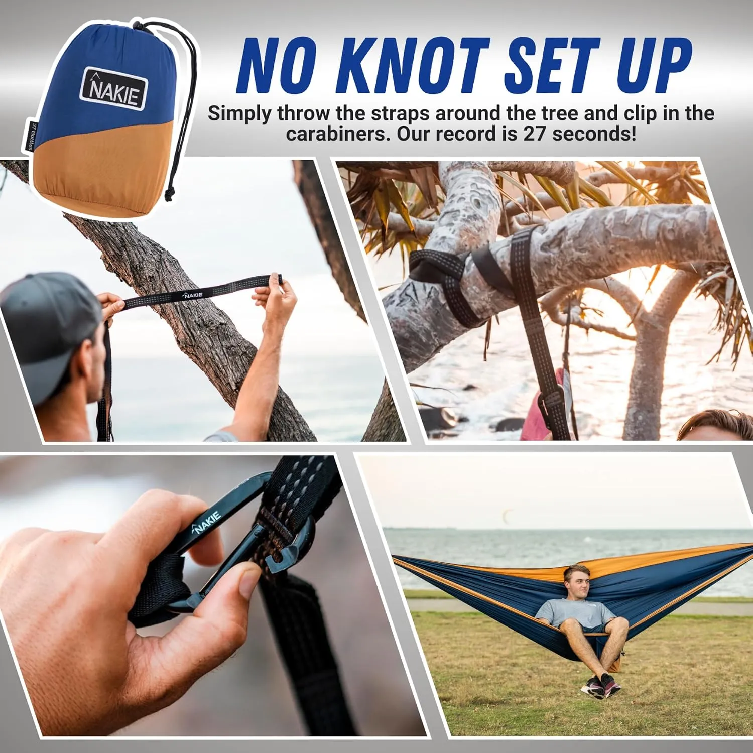 Double Hammock (River Blue)