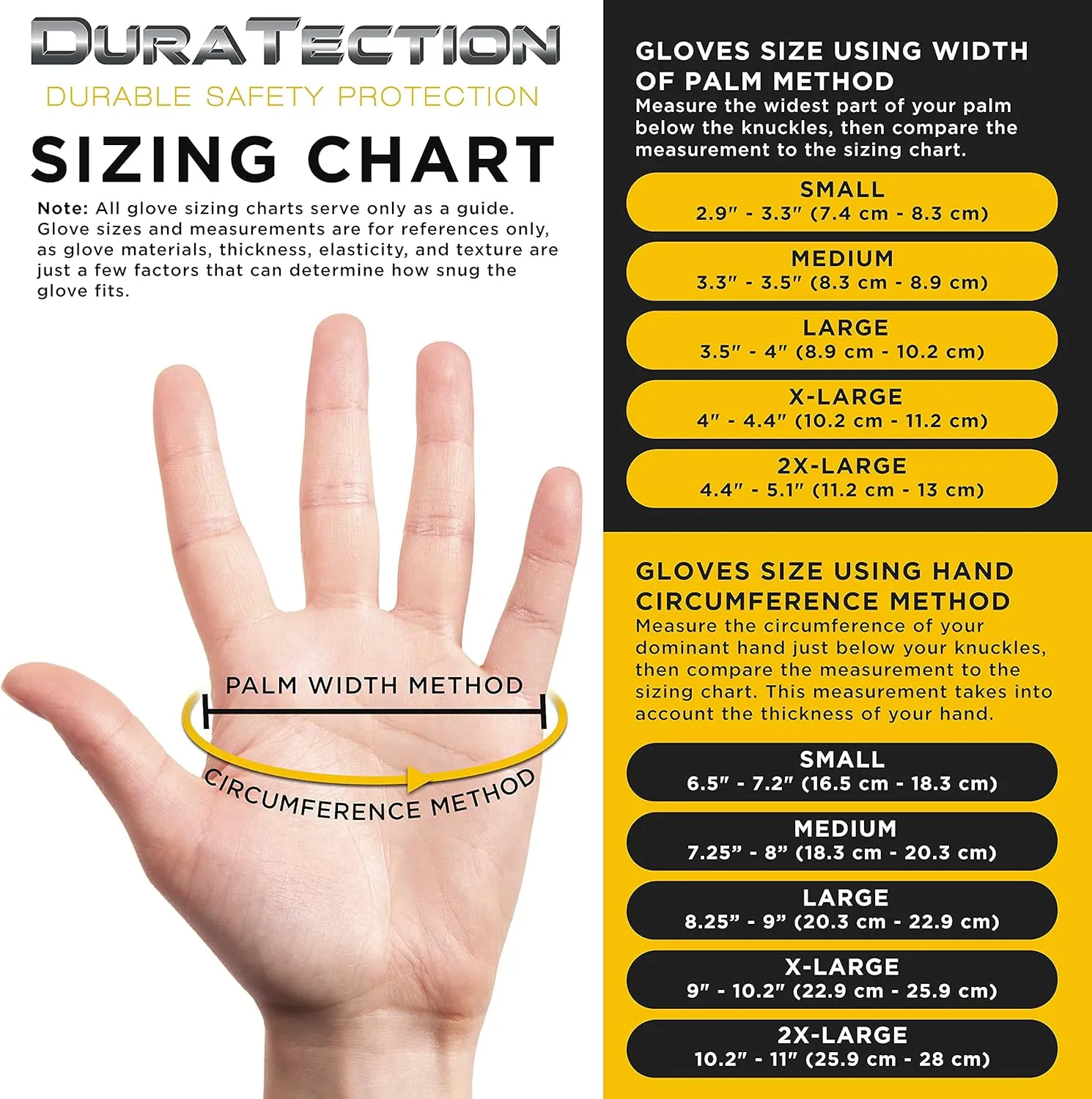 Dura-Gold Heavy Duty Black Nitrile Disposable Gloves, 6 Mil - Latex Free, Powder Free, Textured Grip