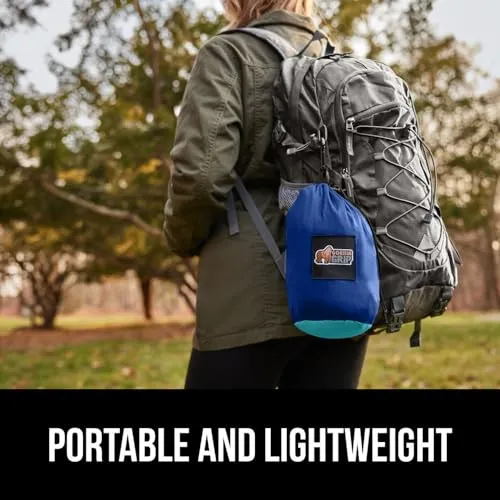 Durable Portable Camping Hammock,Holds 400lbs with Tree Straps