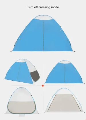 Each Tent Outdoor Automatic Tent Speed Open Awning 2-3 People Fishing Tent