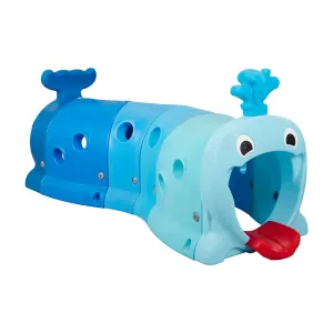 ECR4Kids Willow Climb-N-Crawl Whale, Jumbo, Play Structure