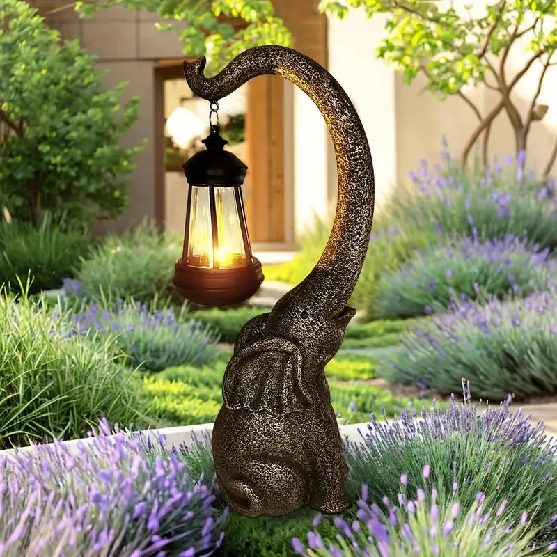 EleGlow | Solar-Powered Elephant Lamp