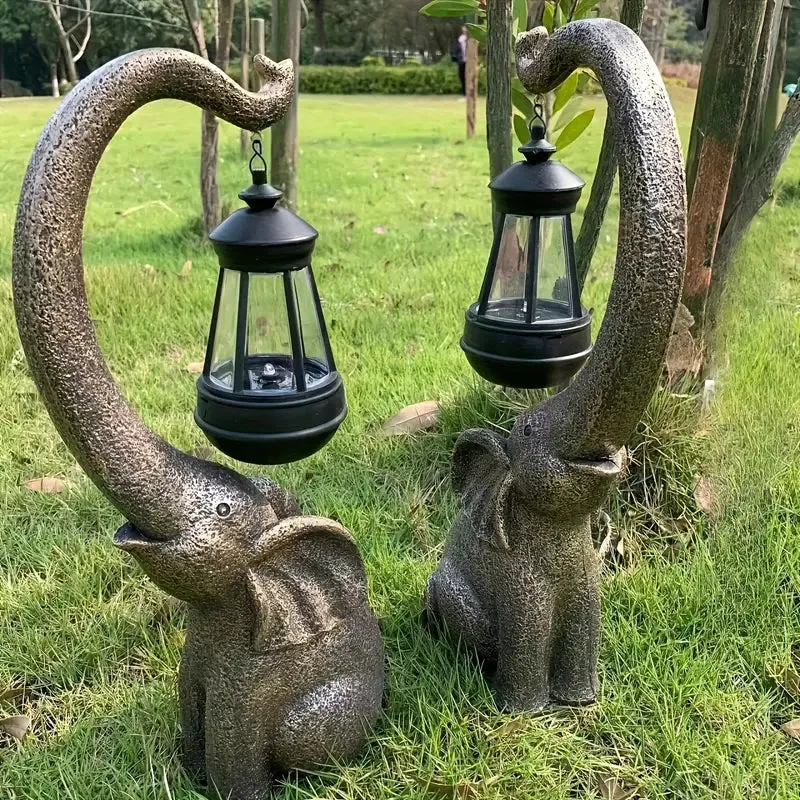 EleGlow | Solar-Powered Elephant Lamp