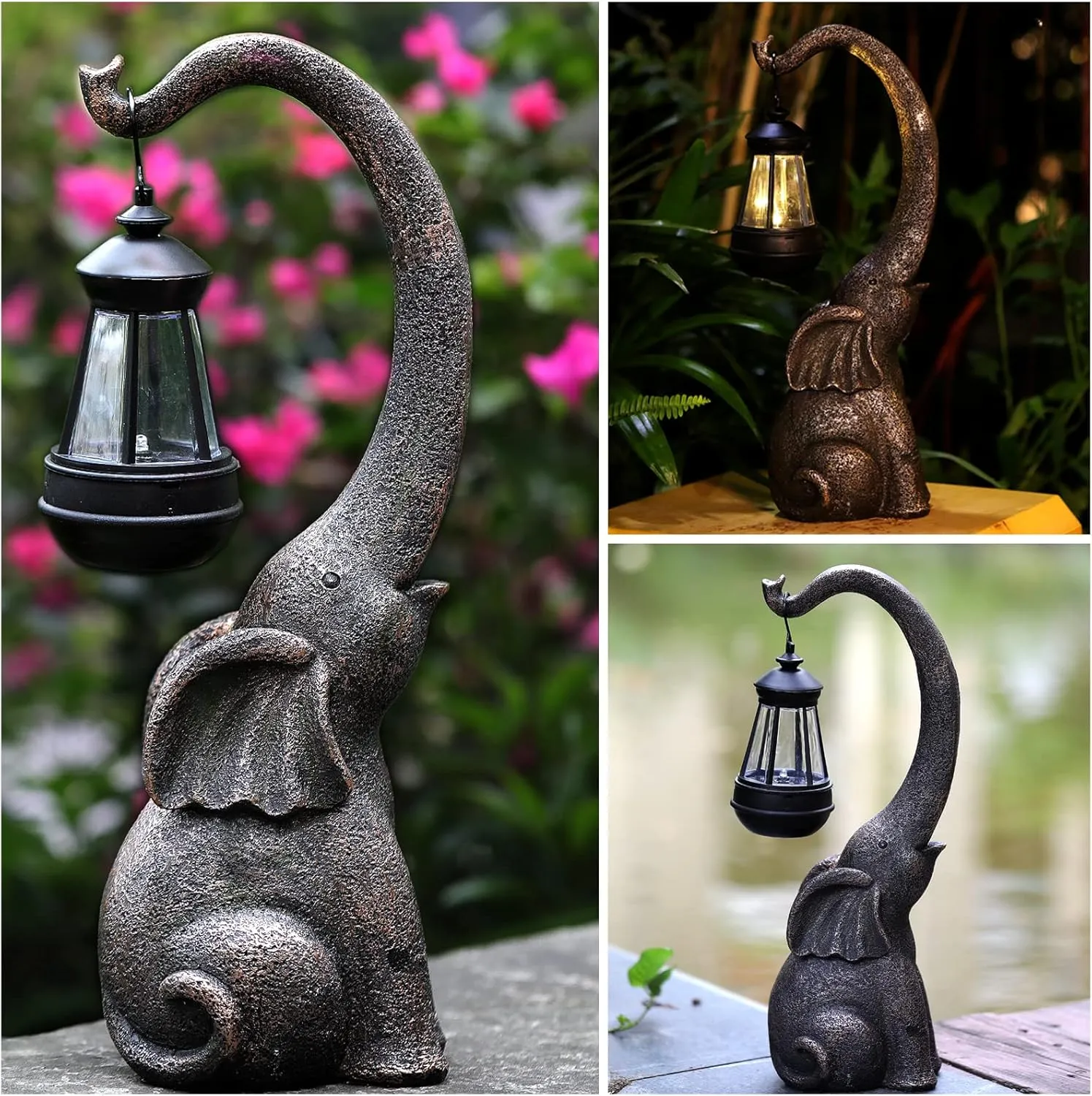 EleGlow | Solar-Powered Elephant Lamp