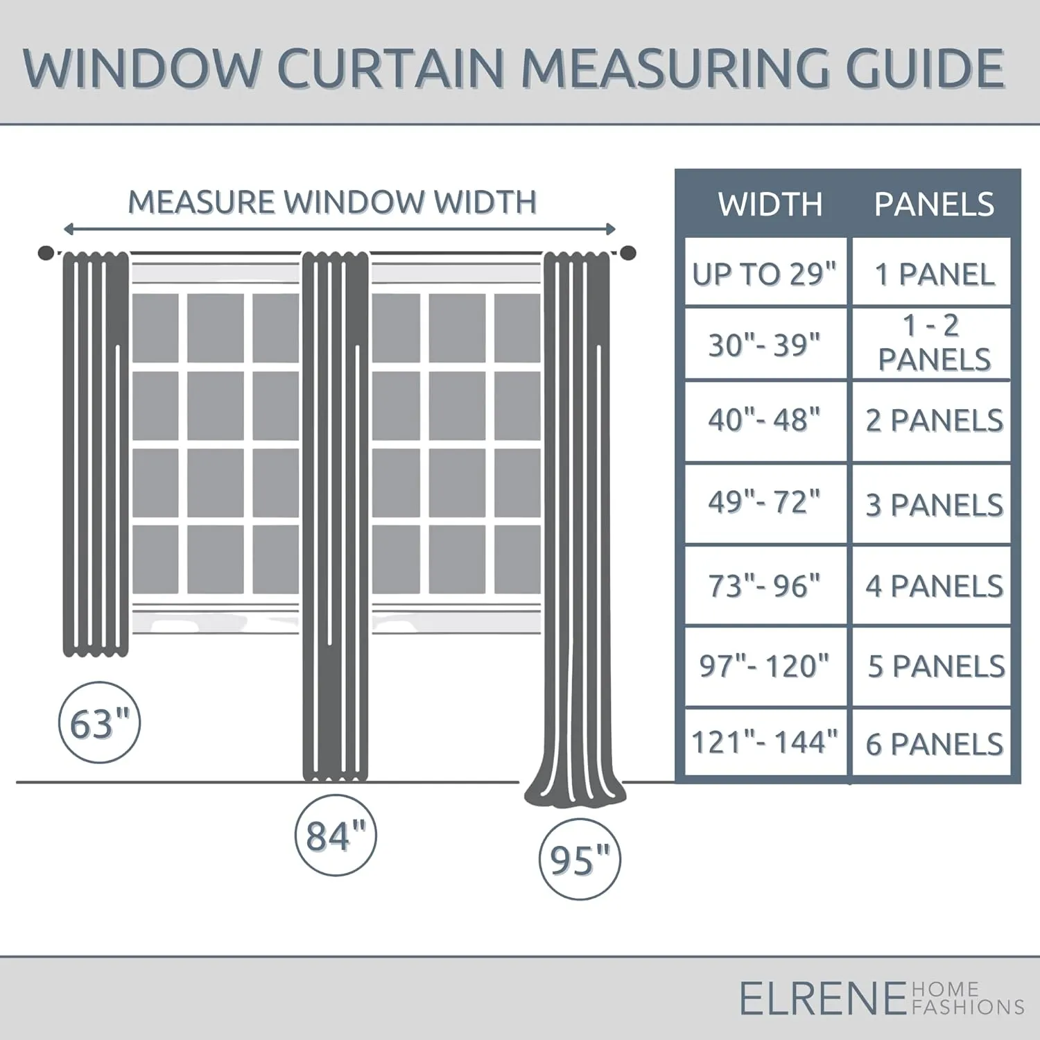 Elrene Home Fashions Marin Indoor/Outdoor Geometric Ironwork Print Grommet Window Curtain Patio, Pergola, Porch, Deck, and Lanai, 50 in x 108 in (1 Panel), Natural