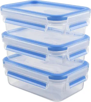 Emsa Clip & Close 3-Piece Set, 18.60-Ounce