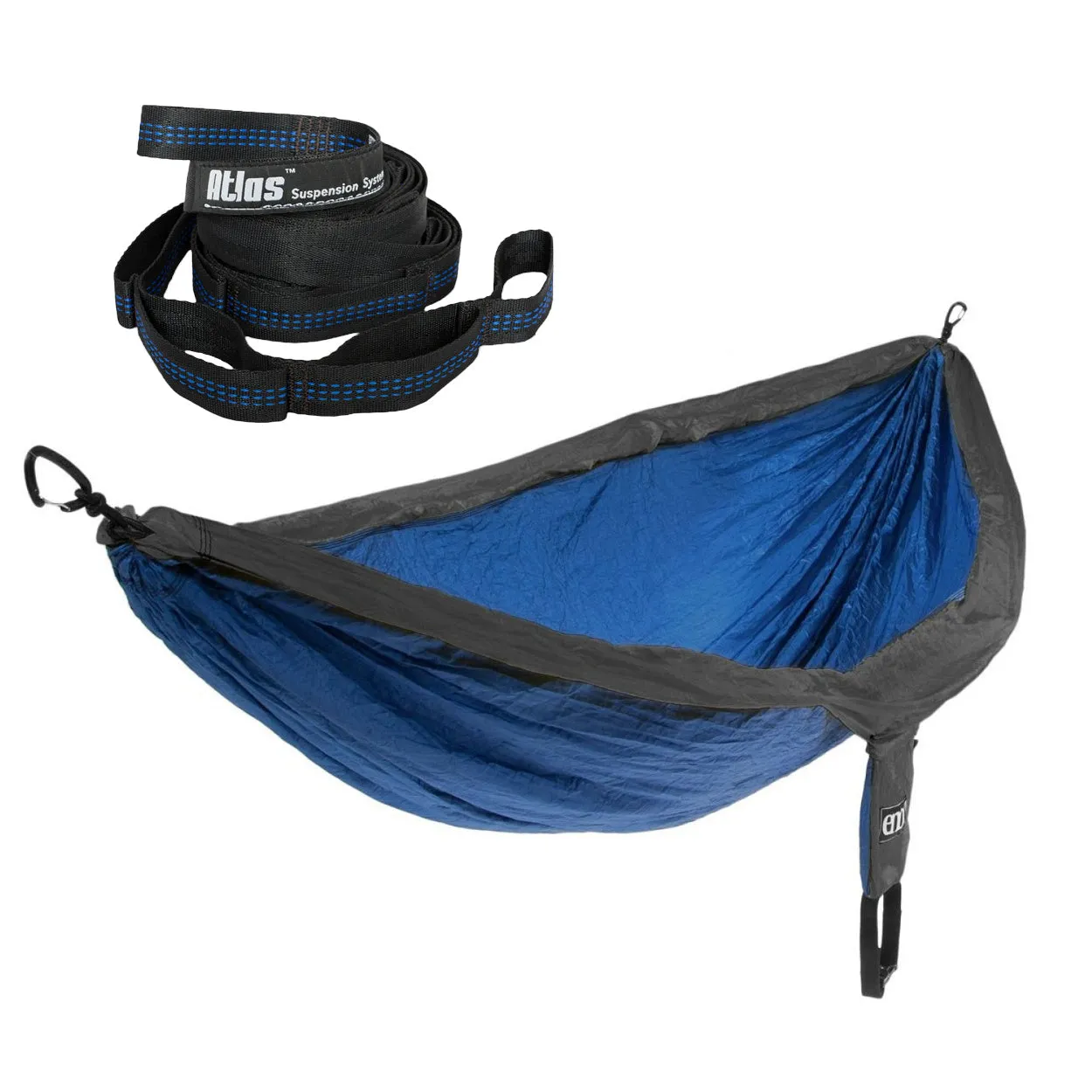 Eno DoubleNest Hammock & Atlas Strap Bundle
