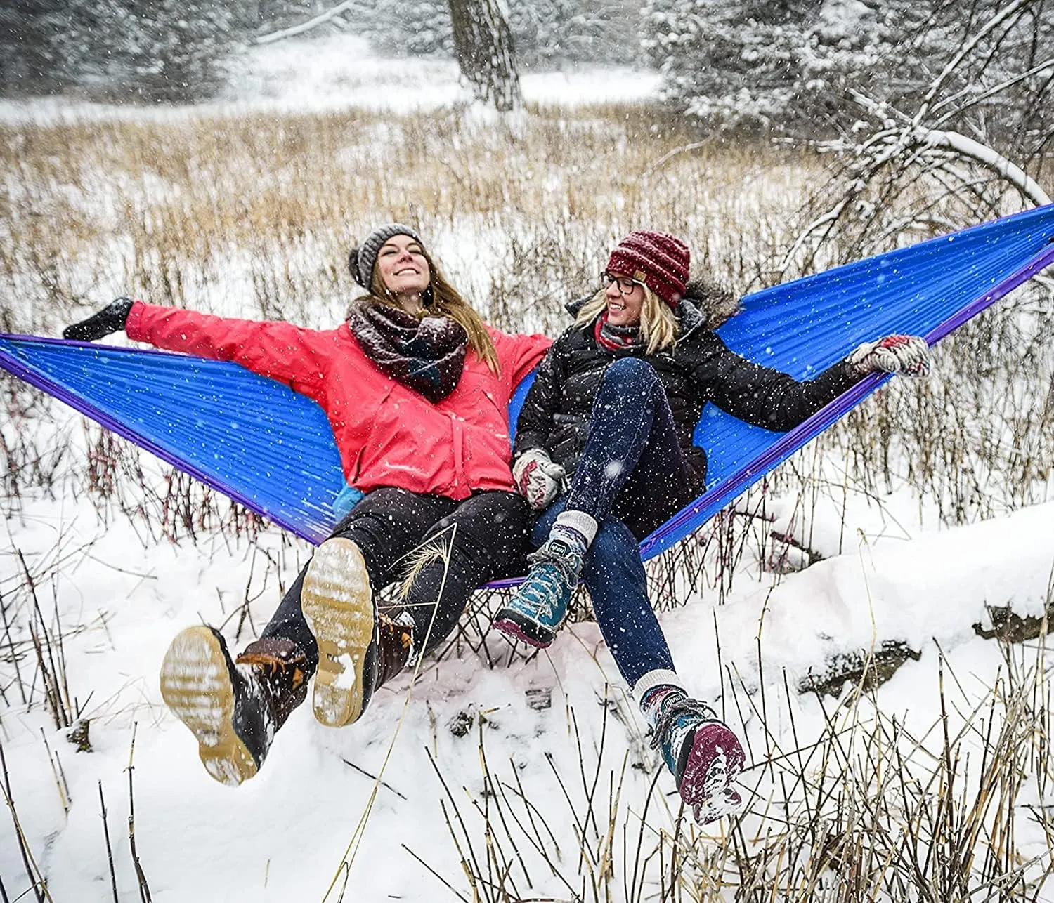 ENO DoubleNest Hammock - Lightweight, Portable, 1 to 2 Person Hammock - for Camping, Hiking, Backpacking, Travel, a Festival, or The Beach - Plum/Berry