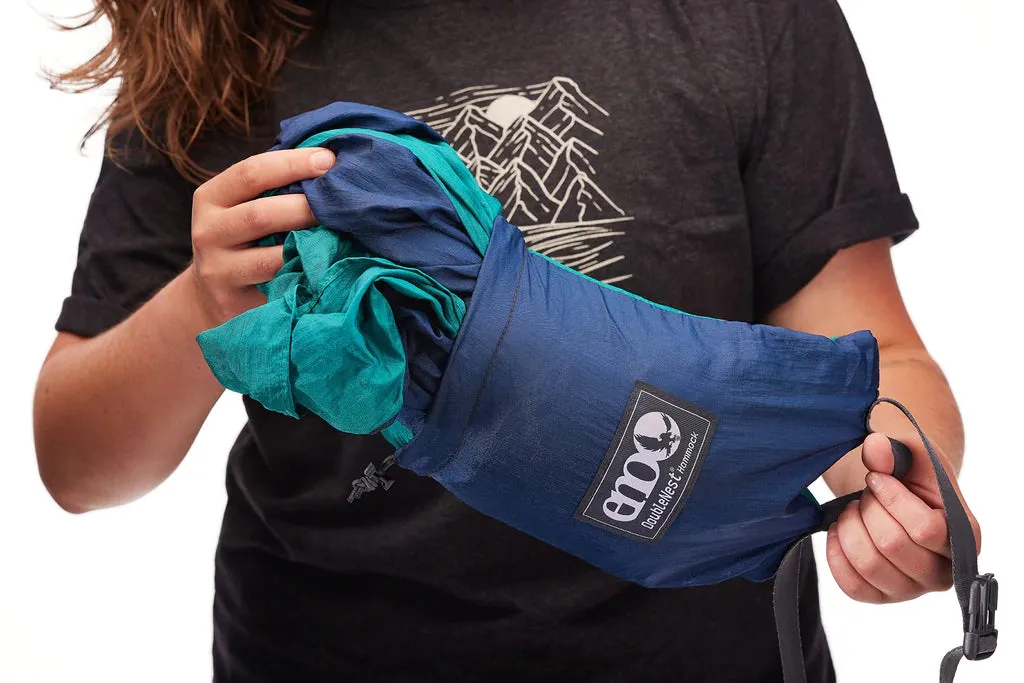 Eno DoubleNest Print Hammock - Boulder/Melon
