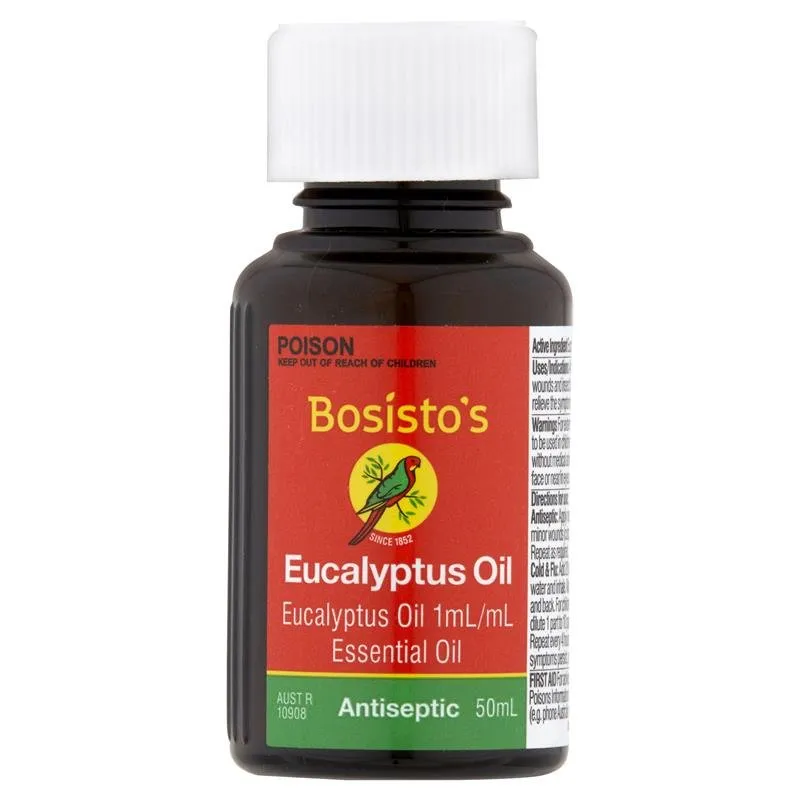 [Expiry: 02/2026] Bosisto’s Eucalyptus Oil 50mL