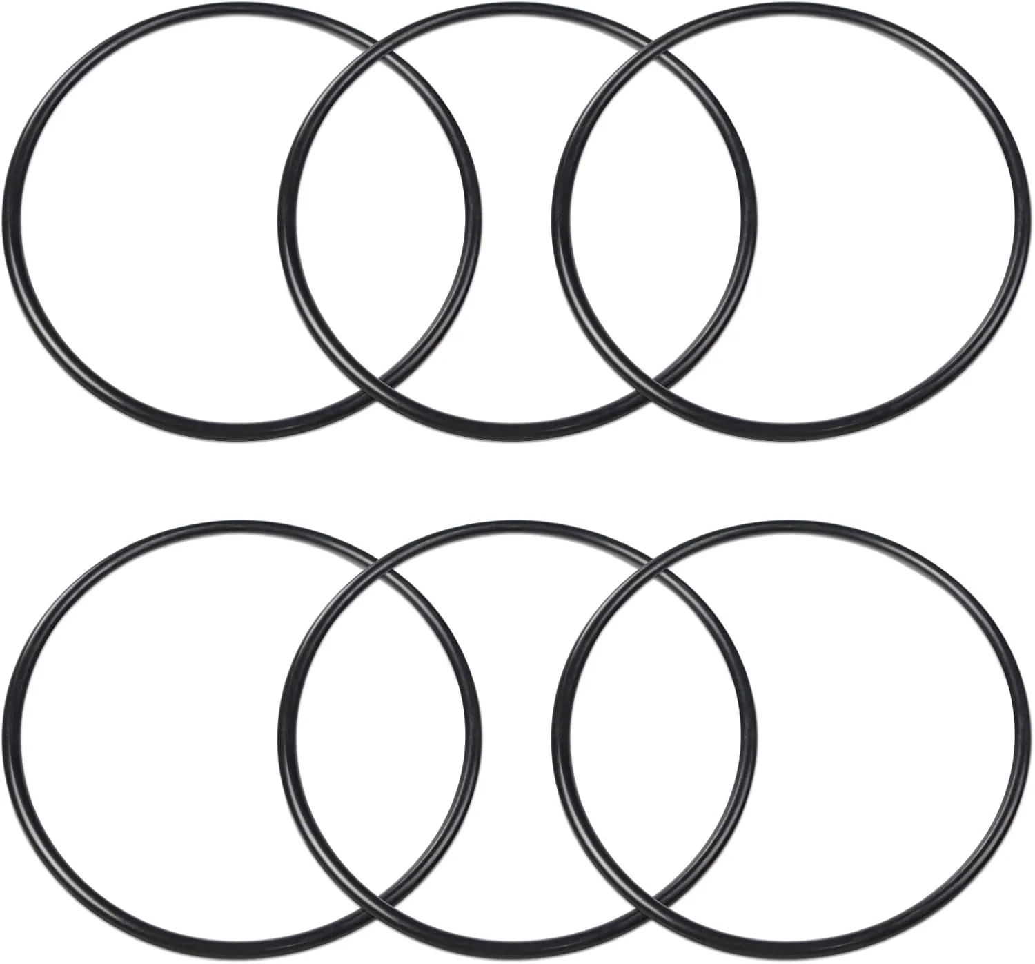 Express Water Replacement O-Ring Kit for Standard 3.5" Diameter Reverse Osmosis RO Water Filter Housing 6 Pcs, BPA Free