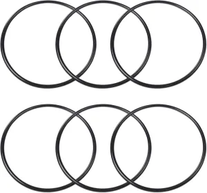 Express Water Replacement O-Ring Kit for Standard 3.5" Diameter Reverse Osmosis RO Water Filter Housing 6 Pcs, BPA Free