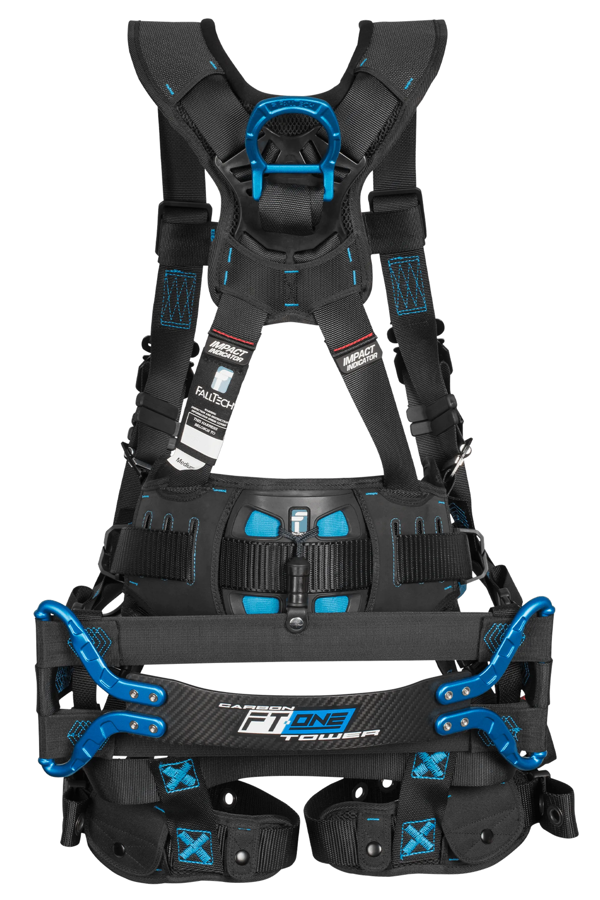 FallTech Carbon FT - One Tower Harness With Tongue Buckle Legs
