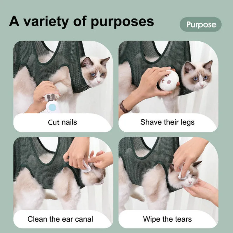 Fast shipping Cat Cats Restraint And Hammock Grooming Trimming Care, Efficient delivery Harness Hammock Nail Sling For For Grooming Ear Bag Pet And Pet Dogs,