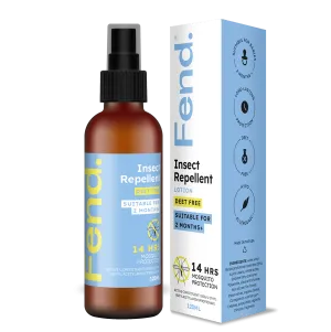 Fend DEET-free Insect Repellent Lotion Pump - 120mL