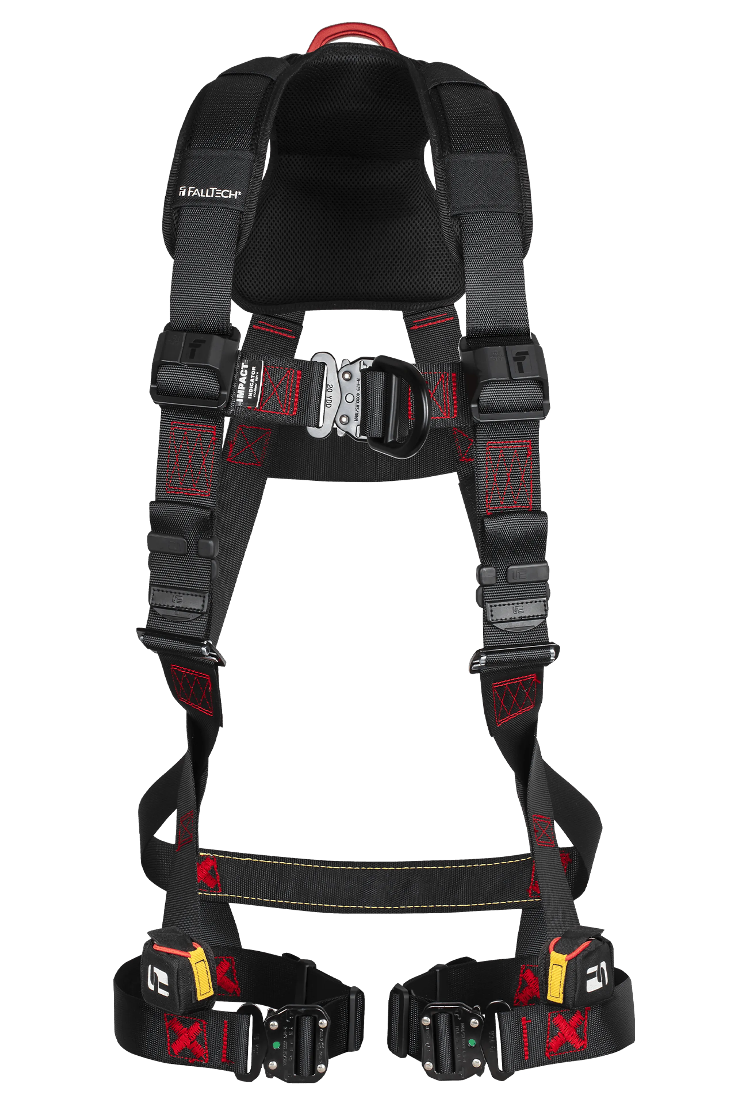 FT-Iron™ Front D Climbing Non-Belted Full Body Harness, Quick Connect Adjustments Large
