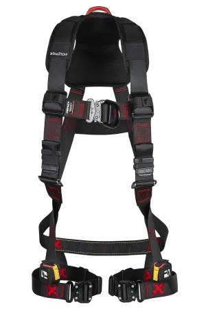 FT-Iron™ Front D Climbing Non-Belted Full Body Harness, Quick Connect Adjustments Large