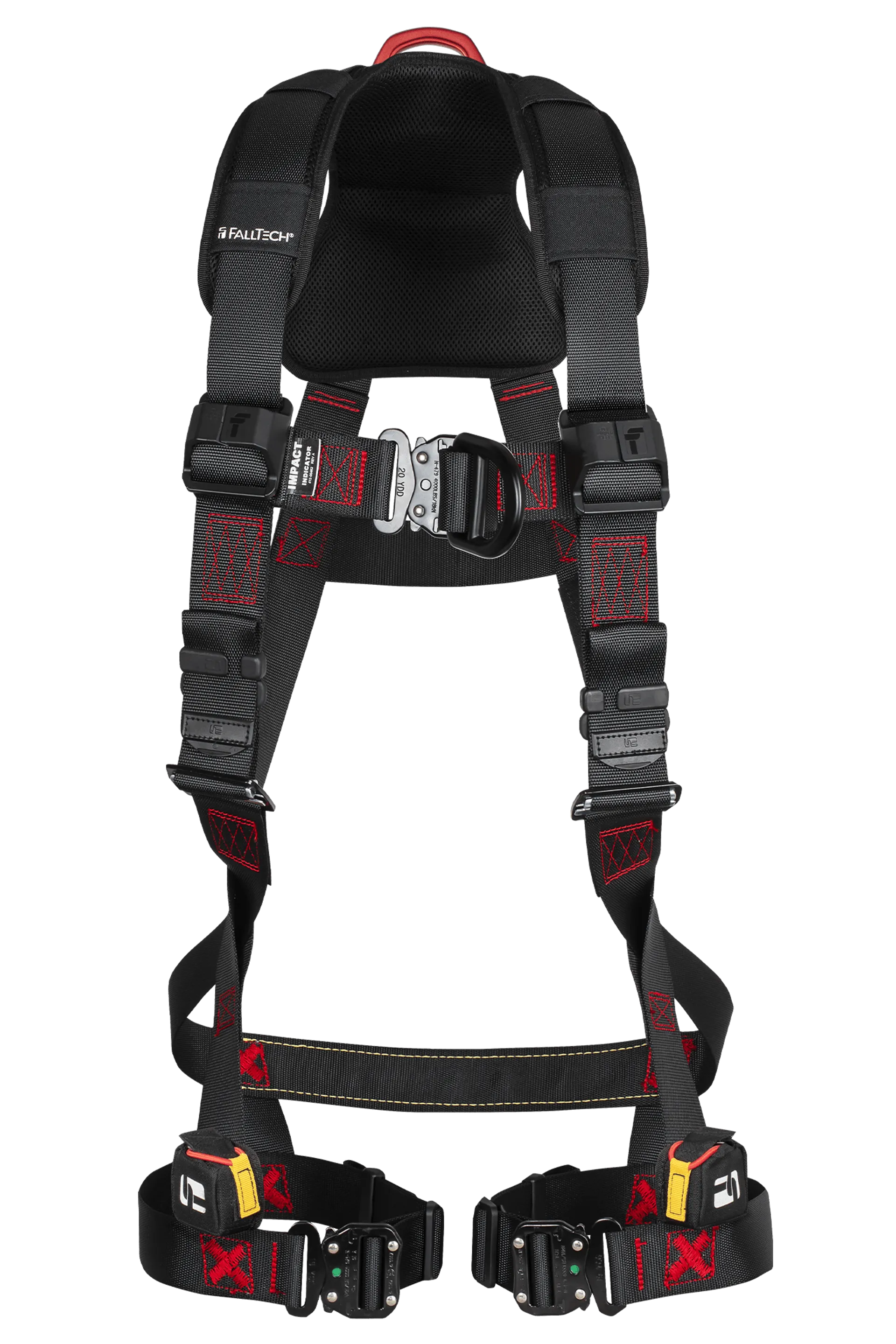 FT-Iron™ Front D Climbing Non-Belted Full Body Harness, Quick Connect Adjustments Large