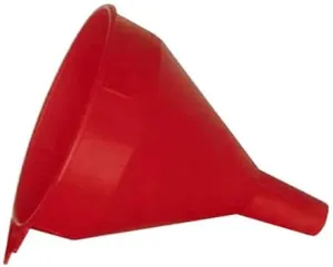 Funnel King 32005 6-Quart Red Polyethylene Funnel, Multi