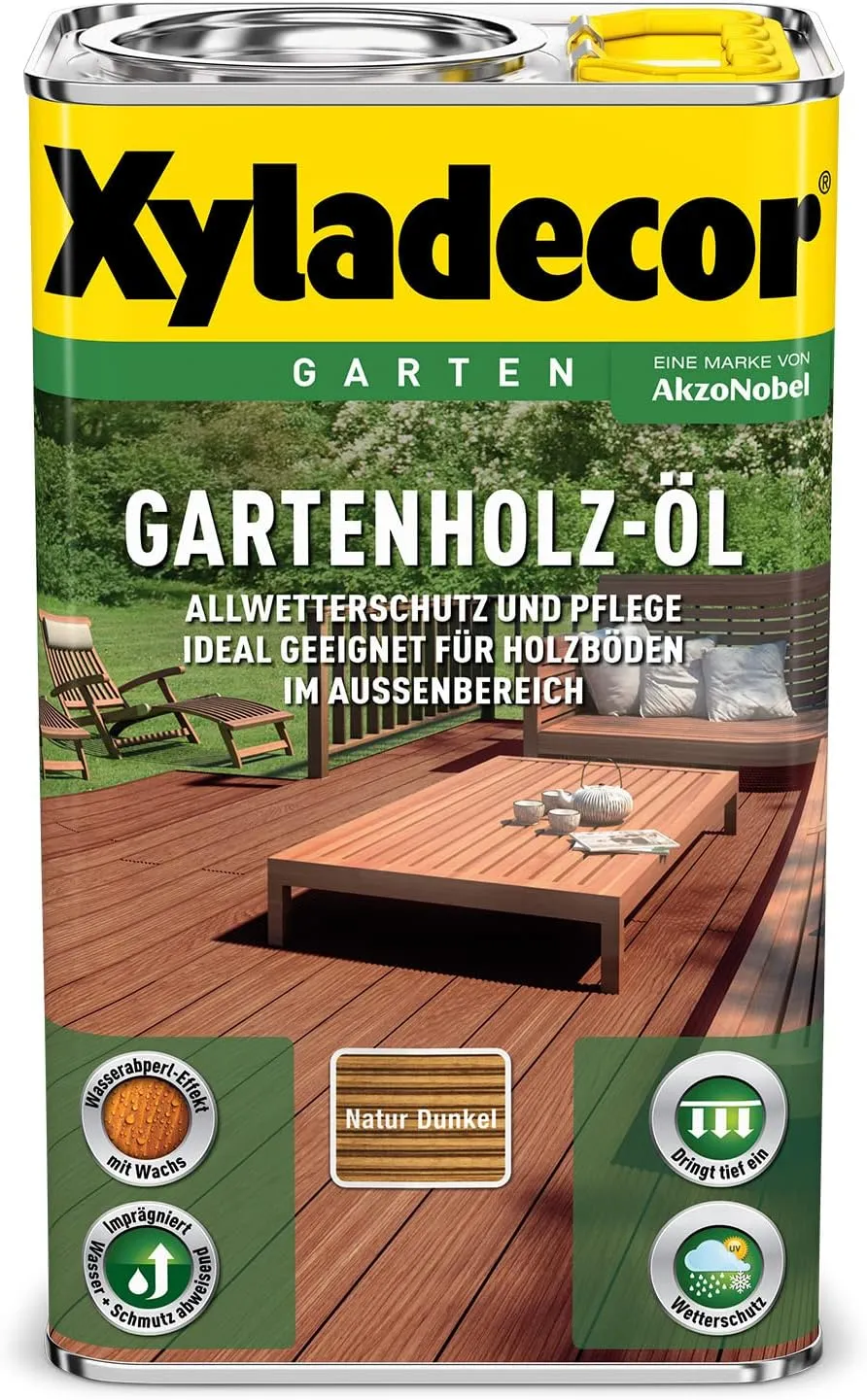 Garden Wood Oil 2.5 L, Natural Dark