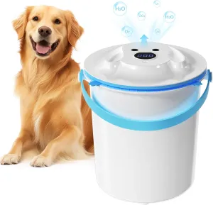 Gardner Pet Smart Food Storage Container for Cat & Dog Christmas, Automatic Vacuum Seal Pet Food Storage Container, for Dog Cat Bird and other Pet Food Storage Bin, BPA Free, Up to 13 L
