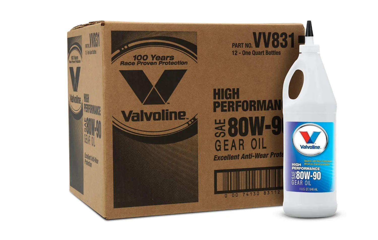 Gear Oil, High Performance, 32 Oz, 80W-90