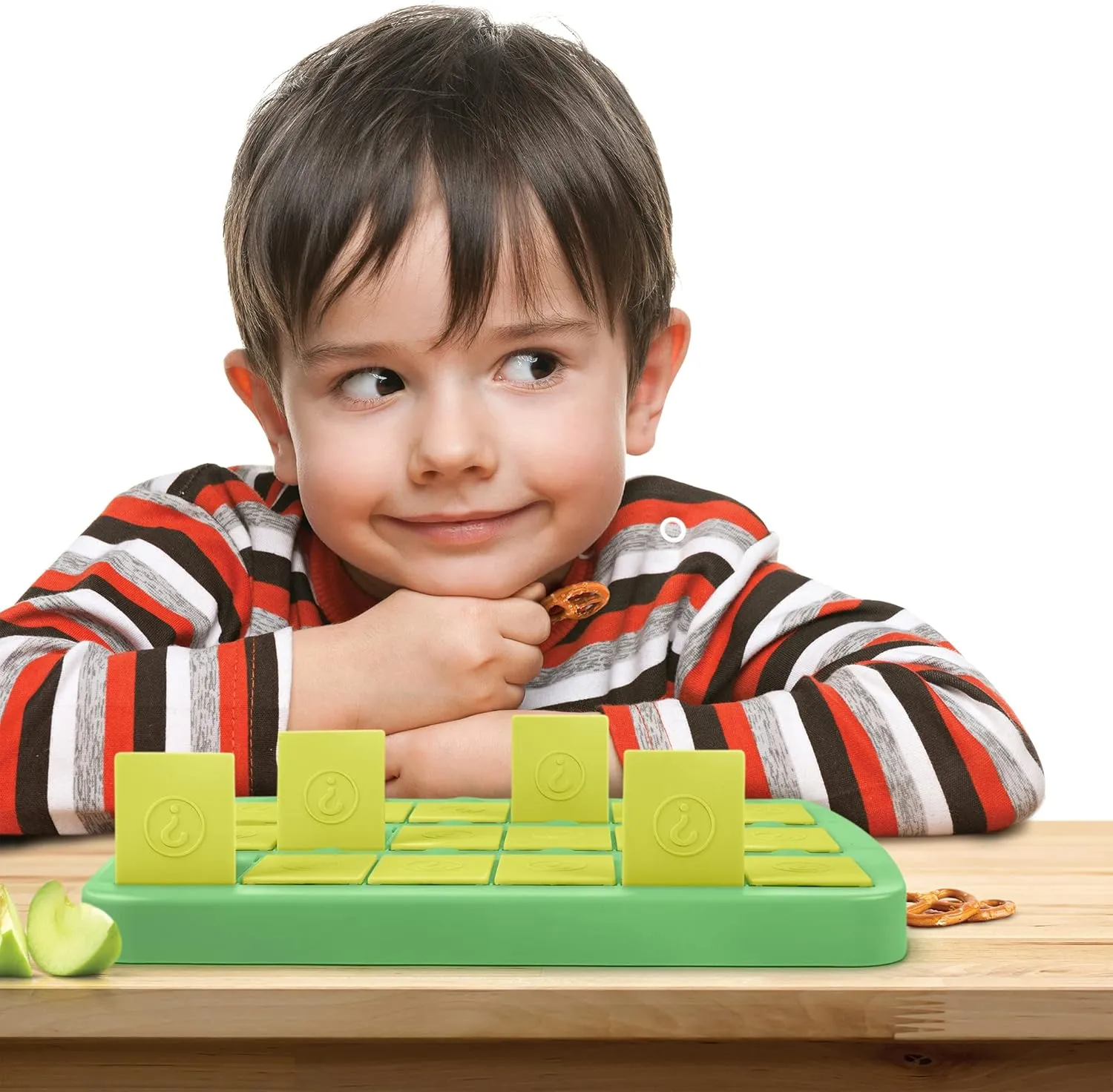 Genuine Fred Match UP Memory Snack Tray, Fun Interactive Game Snack Tray for Kids, Travel-Friendly, The Ultimate Snacktivity for Picky Eaters