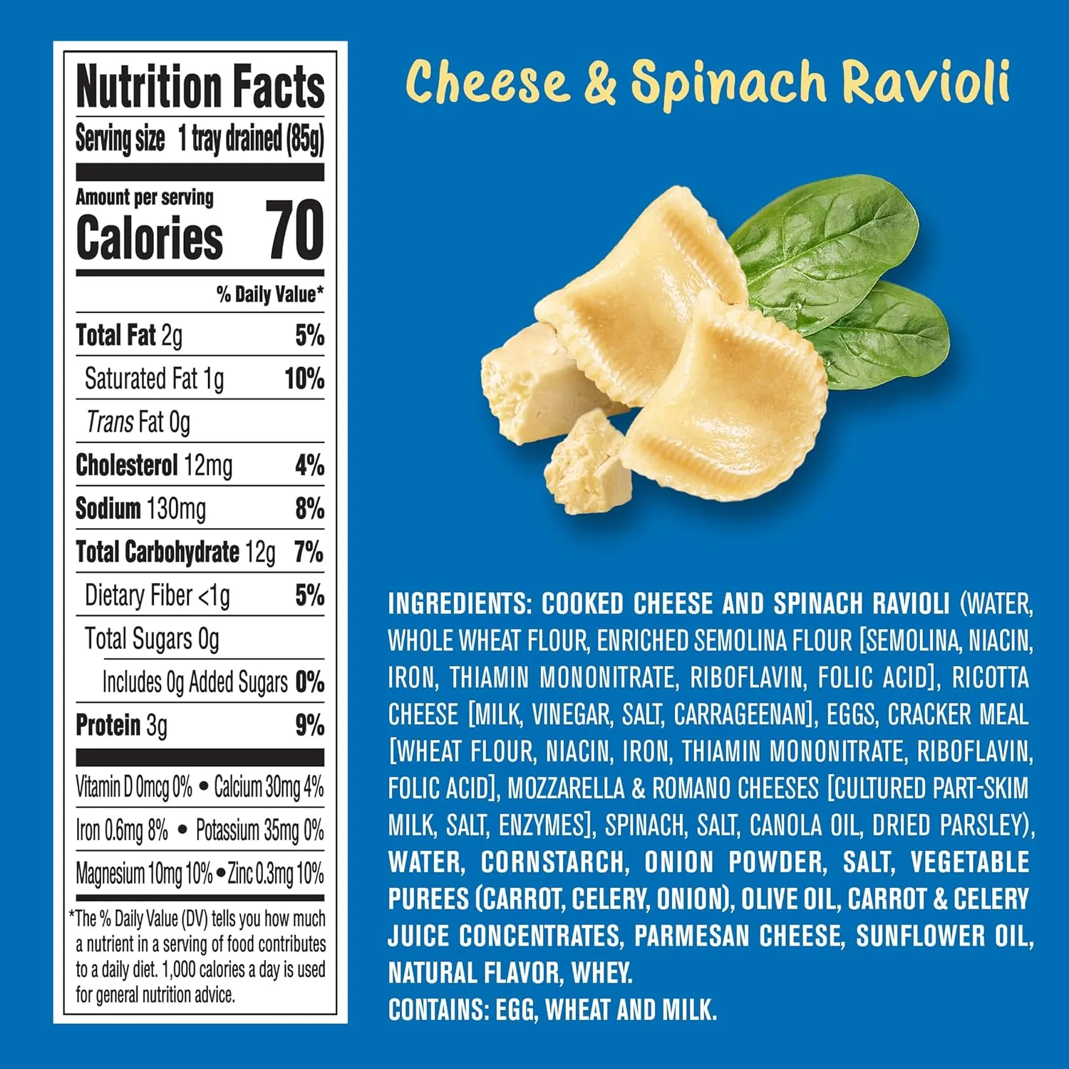 Gerber Pick-ups Cheese & Spinach Ravioli, 6 Ounce (Pack of 8)