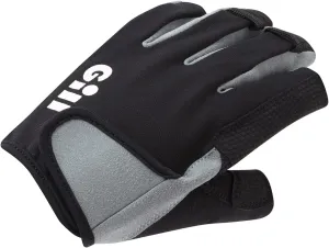 Gill Deckhand Sailing Gloves Short Finger with 3/4 Length Fingers - 50  UV Sun Protection & Water Repellent