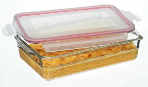 Glasslock Oven Safe Tempered Glass Food Container - 2200ml