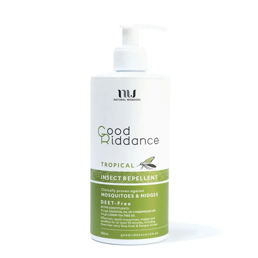 Good Riddance Tropical Insect Repellent 500mL by Natural Wonders
