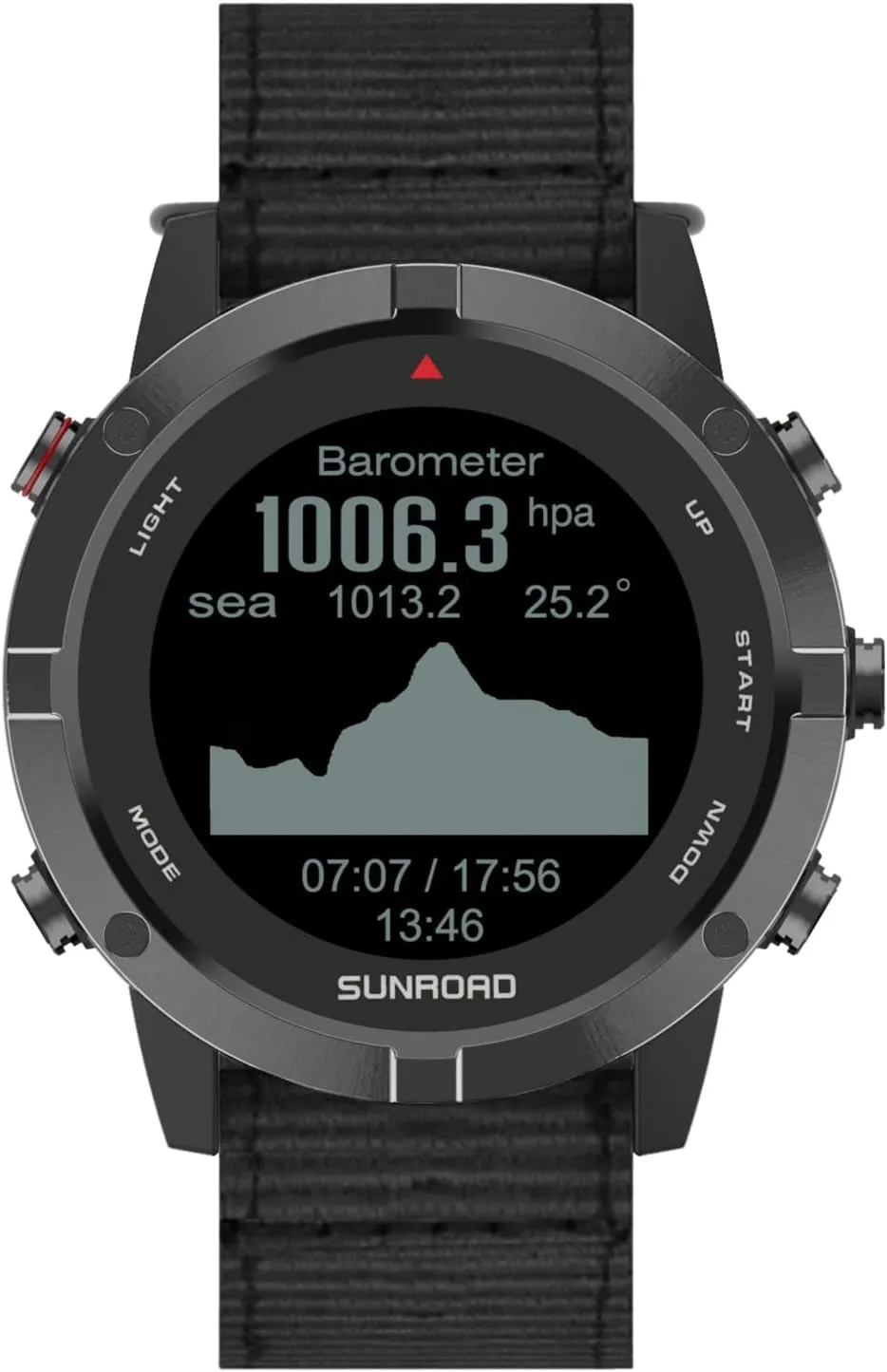 GPS Sports Watch Fitness Wrist Watch with Heart Rate Monitor 100M Water sistant for Running Swimming Cycle Climbing