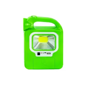 Green Petrol Can Design Solar Powered Emergency COB   LED Light