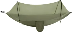 Hammock Camping, Hammock Tent Strong Load Bearing Capacity, Mosquito Net Hammock Breathable and Mosquito Proof, Suitable for Outdoor Use(Army Green,260 * 140cm)