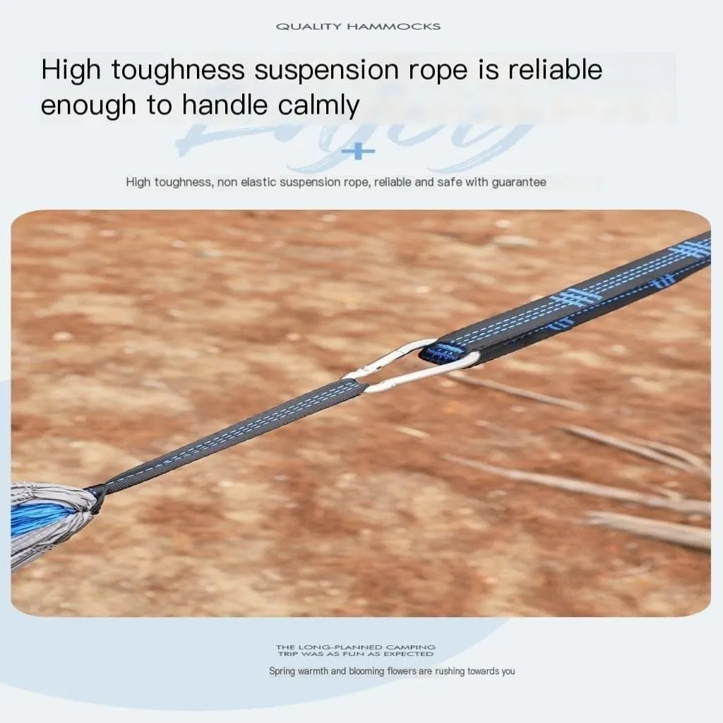 Hammock Double Outdoor Portable Camping Single Double Mosquito Net Hammock Anti-Mosquito Camping Mesh Mosquito Net Hammock Hammock Outdoor(B)