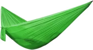 Hammock Double Outdoor Single Hammock Anti-Rollover Outdoor Portable Camping Hanging Chair Double Parachute Cloth Hammock Hammock Outdoor(Green)