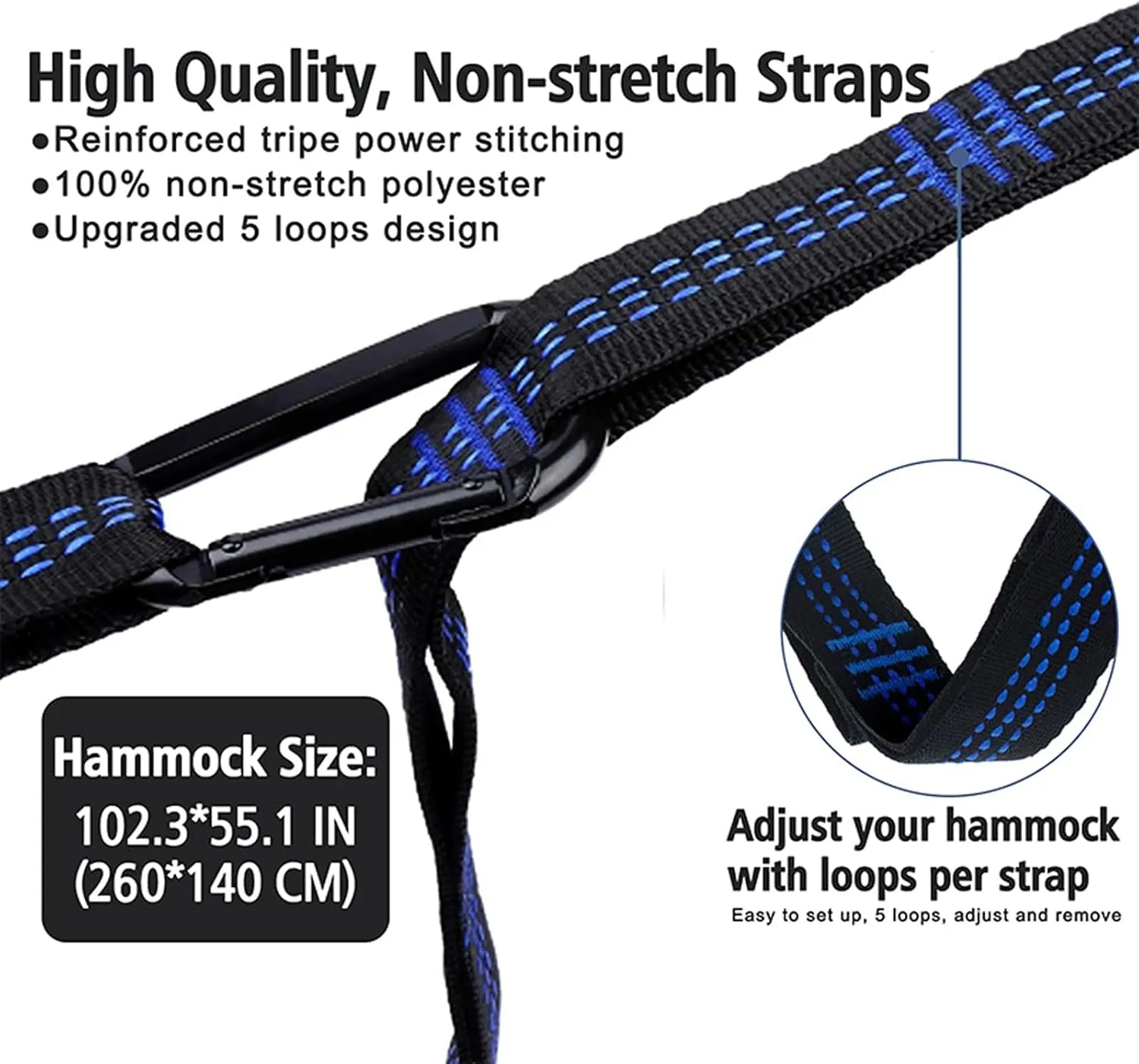 Hammocks Hammock Double Camping Hammock with Tree Strap Lightweight Portable 210T Nylon Hammock Swing Chair for Outdoor Hiking Travel Outdoor Hammock