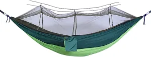 Hammocks Hammock Portable Hammock Gear 1 Person Ultralight Hanging Bed with Mosquito Net for Survival Travel Indoor Camping Beach Hiking Outdoor Hammock