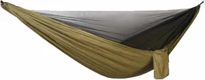 Hammocks Portable Hammock Outdoors Double Camping Hammocks with Mosquito Net Lightweight Parachute Nylon Hammock for Backpacking Hiking Outdoor Hammock
