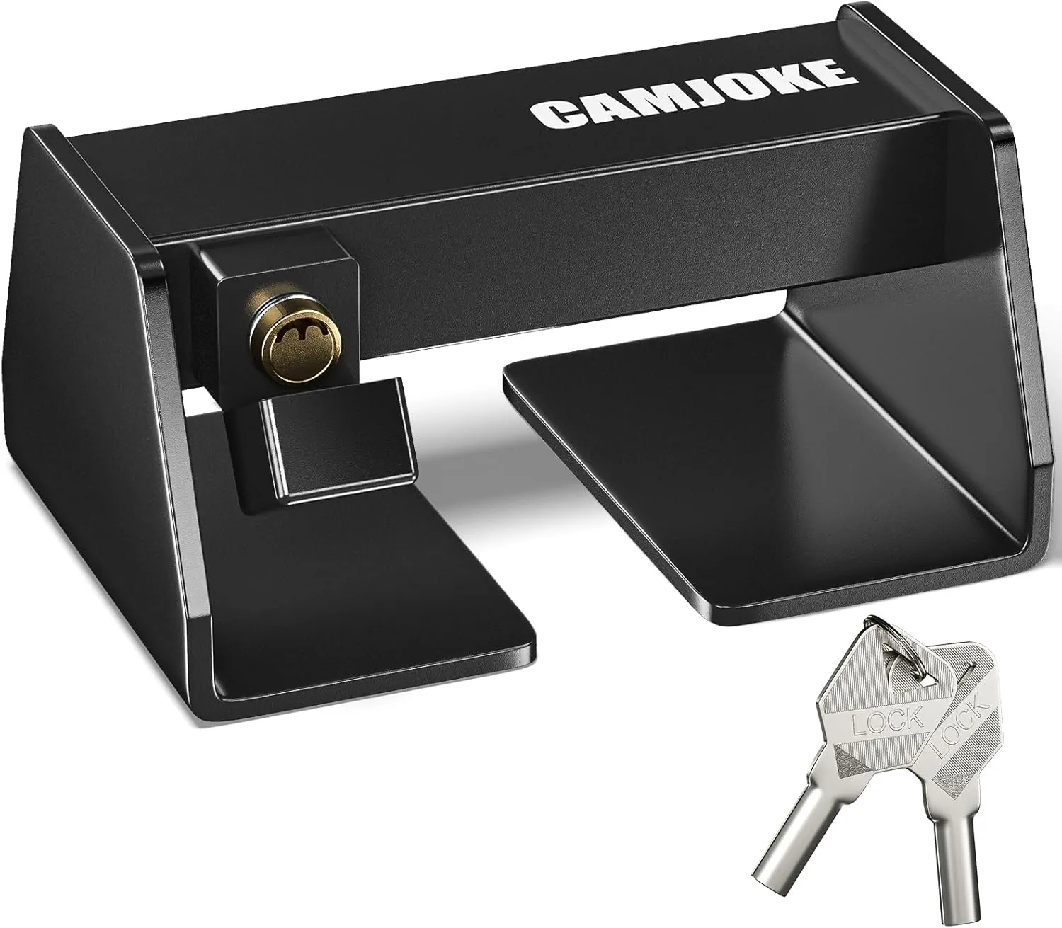 Heavy Duty Cargo Door Lock -Steel Shipping Container Lock - Maximum Security Semi Trailer Door Lock - Shipping Container Lock - Semi Truck Accessories and Trailer Security (Machine Lock)